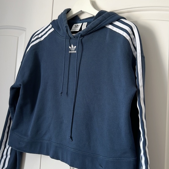 Adidas Cropped Hoodie - Picture 2 of 6